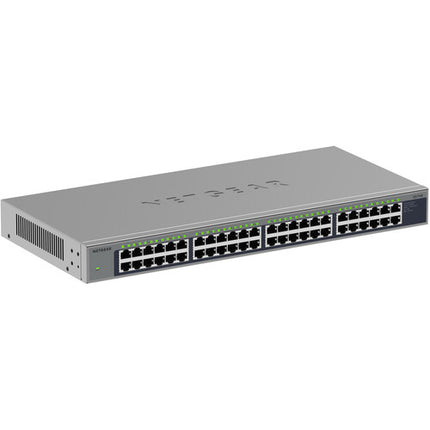 Netgear GS748 Switch No Gestionado 48 Puertos Gigabit 96 Gb/s Metallizado Rackmount