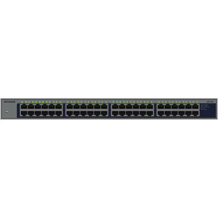 Netgear GS748 Switch No Gestionado 48 Puertos Gigabit 96 Gb/s Metallizado Rackmount