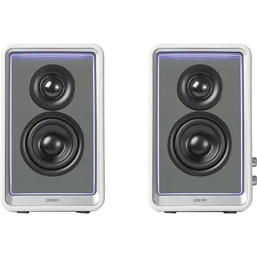 Edifier QR65 Altavoces Activos Inalámbricos 2 Vías 70W RMS con Efectos de Luz Blancos
