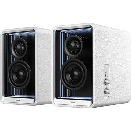 Edifier QR65 Altavoces Activos Inalámbricos 2 Vías 70W RMS con Efectos de Luz Blancos