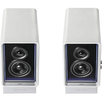 Edifier QR65 Altavoces Activos Inalámbricos 2 Vías 70W RMS con Efectos de Luz Blancos