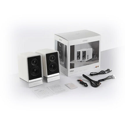 Edifier QR65 Altavoces Activos Inalámbricos 2 Vías 70W RMS con Efectos de Luz Blancos