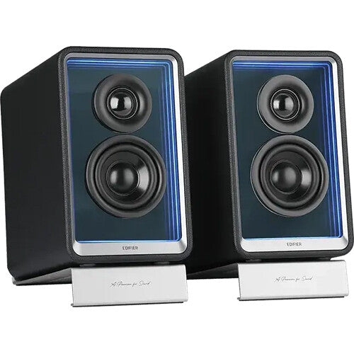 Edifier QR65 Altavoces Activos Inalámbricos 2 Vías 70W RMS Efectos de Luz