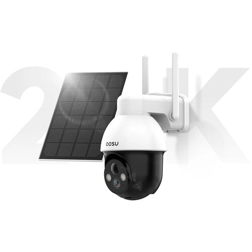 aosu 2K SolarCam D1 Lite Cámara de Seguridad Solar PTZ Wi-Fi 360° IP66