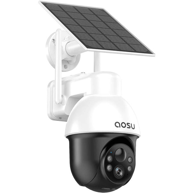 aosu 2K SolarCam D1 Lite Cámara de Seguridad Solar PTZ Wi-Fi 360° IP66