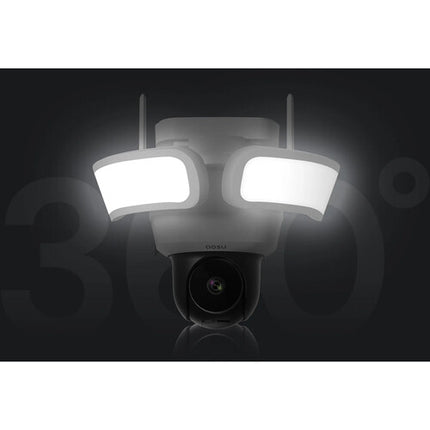 aosu Floodlight Cam Pro Wireless 5MP Cámara Exterior Pan/Tilt 2600 Lumen