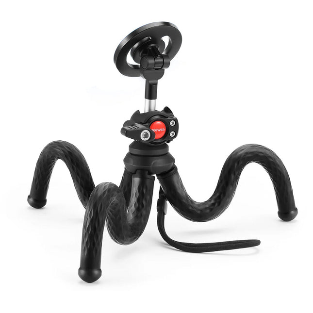 Neewer TP33 Trípode Flexible para Celular con Cabezal Esférico y Anillos Metálicos 360° y Capacidad 1.1 lb