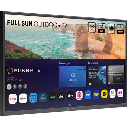 SunBriteTV Solis Series 49 pulgadas TV LED 4K HDR 1500 nits Full Sol Exterior