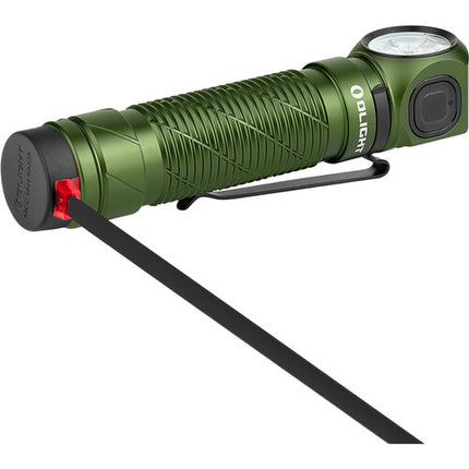 Olight Perun 3 Linterna LED Recargable 3000 Lúmenes Batería 5000mAh con Diadema