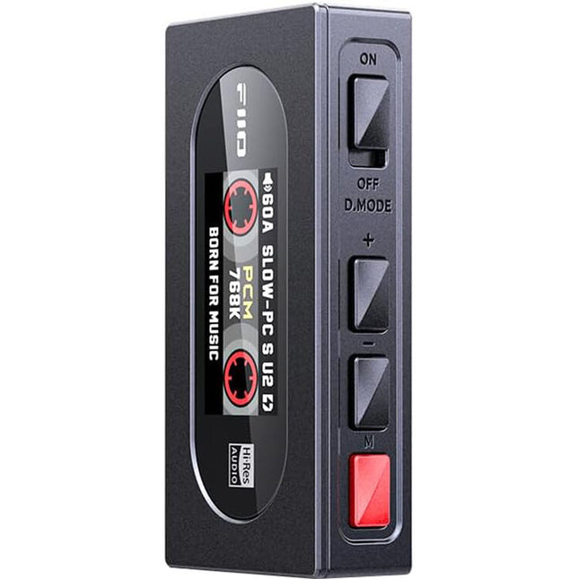 FiiO KA15 Amplificador y DAC portátil Pantalla IPS 32 Bit 768kHz