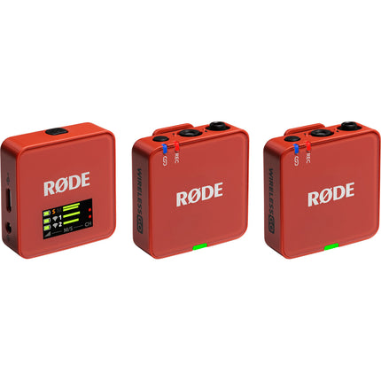 RODE Wireless GO Gen 3 Sistema de Micrófono Inalámbrico Dual 7h Batería Clay