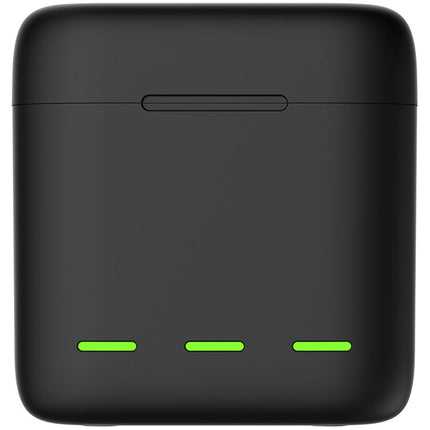 TELESIN Caja de Carga y Almacenamiento para 3 Baterías GoPro HERO13 2.8 Horas USB-C