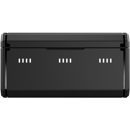 TELESIN Cargador portátil 3 ranuras para baterías GoPro HERO13 carga 2.8h diseño delgado