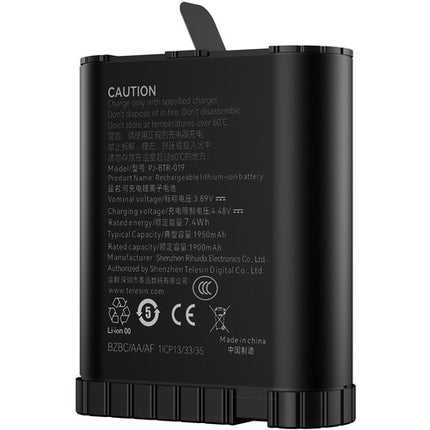 TELESIN Batería para GoPro HERO13 1900mAh 7.39Wh 70 Minutos 4K