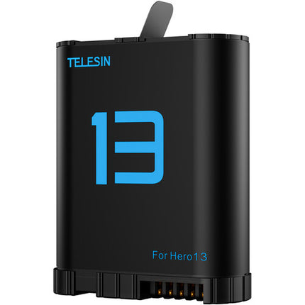 TELESIN Batería para GoPro HERO13 1900mAh 7.39Wh 70 Minutos 4K