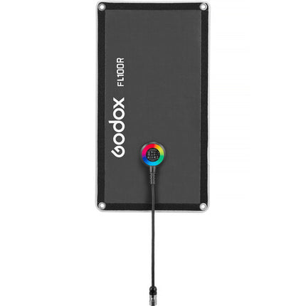 Godox FL100R Luz LED Flexible RGB 1x2 Pulg 4090 Lux 5600K con Softbox y Controlador