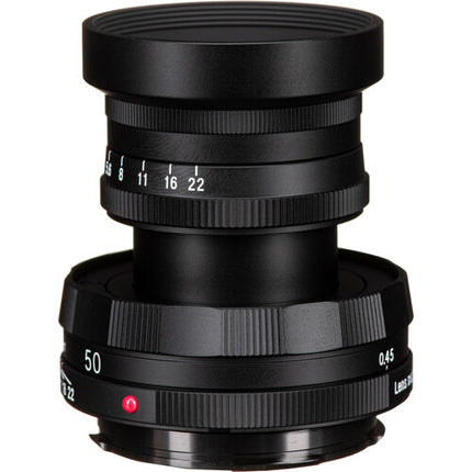 Voigtlander APO-LANTHAR 50mm f 3.5 Tipo I Lente Manual 10 Cuchillas