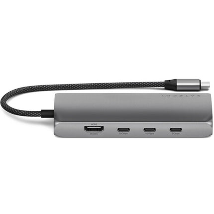 Satechi USB-C Multi-Puerto Adaptador 8K con Ethernet 100W PD 10Gbps