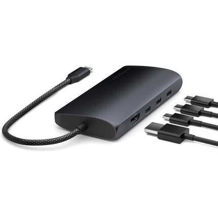 Satechi USB-C Multi-Puerto Adaptador 8K con Ethernet PD 100W HDMI
