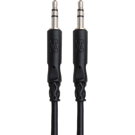 Hosa Technology CMM-105C Cable en espiral 3.5mm Macho a Macho 1.5m Nickelado