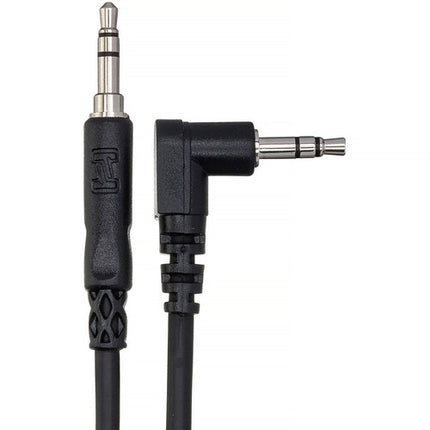 Hosa Technology Cable Estéreo Mini Macho a Mini Angulado 5 pies con Garantía Limitada