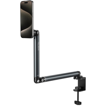 TELESIN Soporte de Mesa Articulado para Teléfono con MagSafe y Abrazadera de 2 Pulgadas