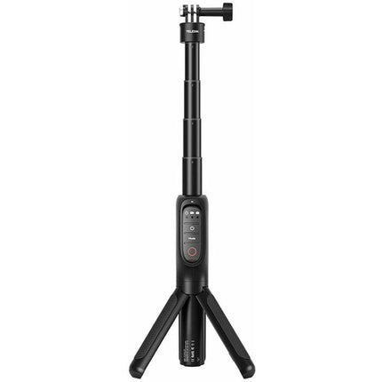 TELESIN Shorty Tripode y Palo Selfie Bluetooth 32 Pies Control 17.7 Pulgadas Extensible