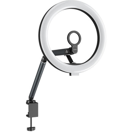 TELESIN Selfie Aro de Luz LED Bicolor 10.5" 10W 2800-6500K USB