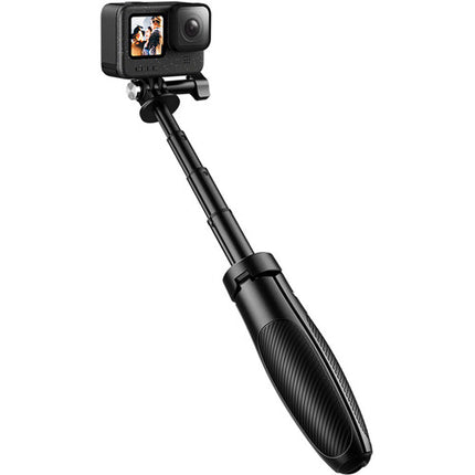 TELESIN Selfie Stick 2.0 con Mini Trípode para Cámaras Acción Ajustable de 15.7"