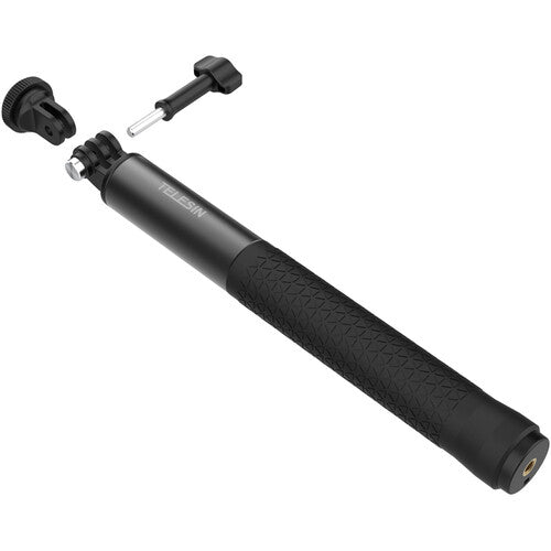 TELESIN Palo Selfie de Aluminio Resistente 35.4" con Adaptador 1/4"-20