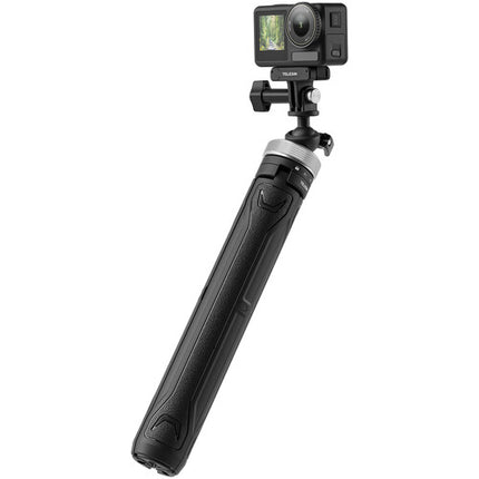 TELESIN Universal Trípode Selfie Stick para Cámaras Deportivas 12 a 58 cm