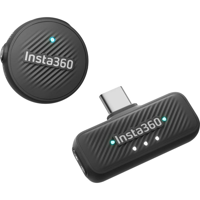 Insta360 Mic Air Kit inalámbrico transmisor receptor 984 pies rango 10 horas batería