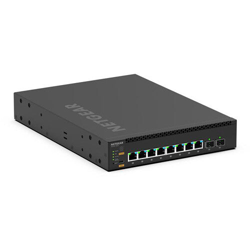 Netgear AV Line M4350-8M2V Switch Gestionado 8 Puertos 2.5G PoE++ y 2 Puertos 25G SFP28