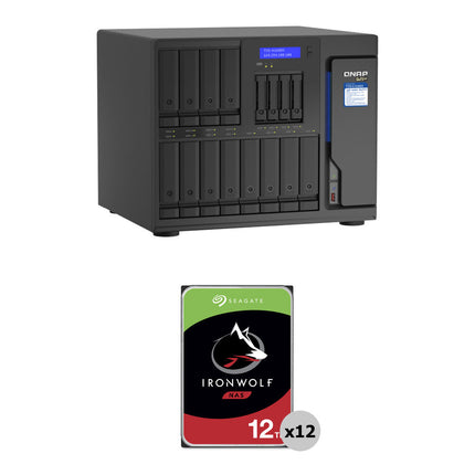 QNAP TVS-h1688X NAS 16 Bahías 144TB 7200 rpm SATA III 32GB RAM