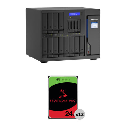 QNAP TVS-h1688X NAS 16 Bahías 288TB 7200 rpm SATA III 3.5 HDD