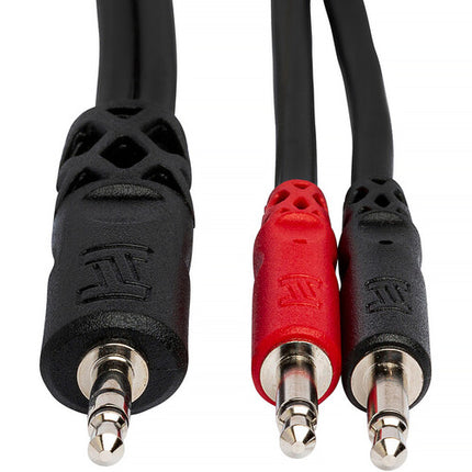 Hosa Technology YMM-152 Cable Y Audio Estéreo 12 pulgadas Conectores Níquel