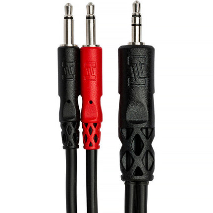 Hosa Technology YMM-152 Cable Y Audio Estéreo 12 pulgadas Conectores Níquel