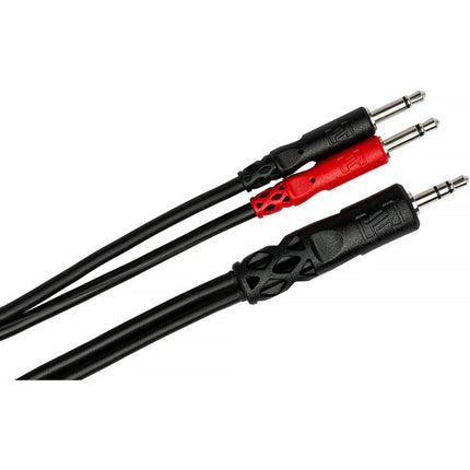 Hosa Technology YMM-152 Cable Y Audio Estéreo 12 pulgadas Conectores Níquel