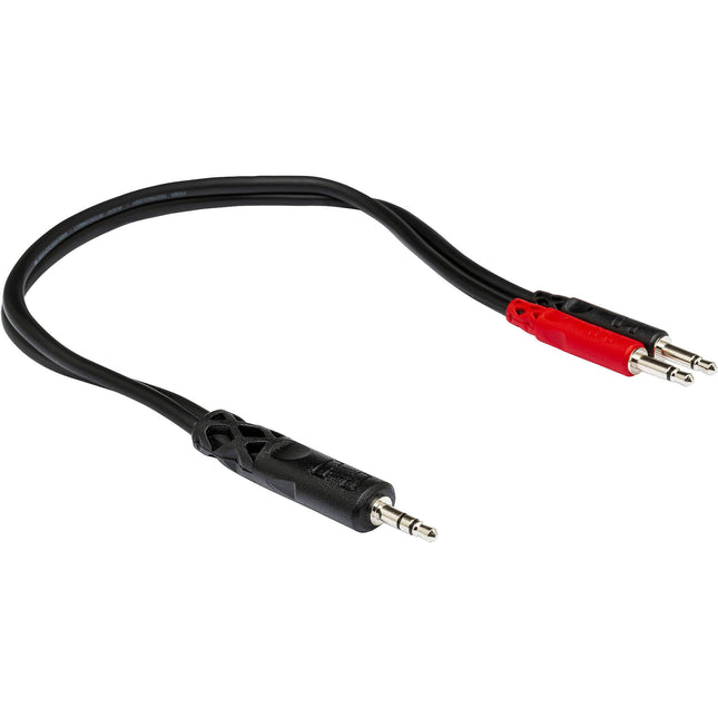 Hosa Technology YMM-152 Cable Y Audio Estéreo 12 pulgadas Conectores Níquel