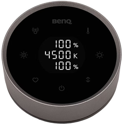 BenQ ScreenBar Halo 2 Luz para Monitor con Control Remoto Inalámbrico 95 CRI Tri-Zona