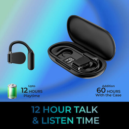 Adesso Xtream T4 Auriculares Inalámbricos Open-Ear Bluetooth 5.3 Case Carga Inalámbrica