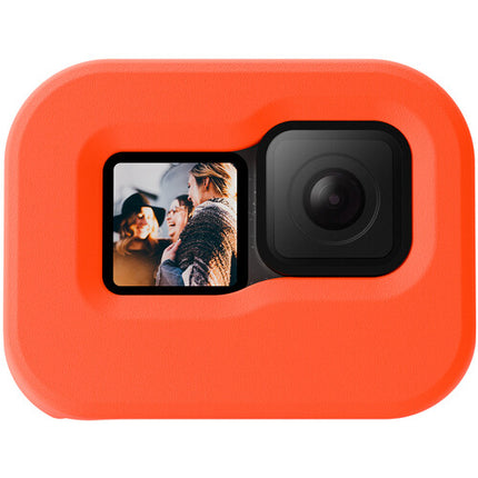 TELESIN Floating Frame para GoPro HERO13/12/11/10/9 Funda Flotante EVA Ligera Naranja