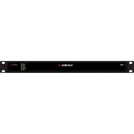 Ashly FX60.8 Amplificador de Red Instalación 60W por Canal DSP 1RU 1/2 Rack