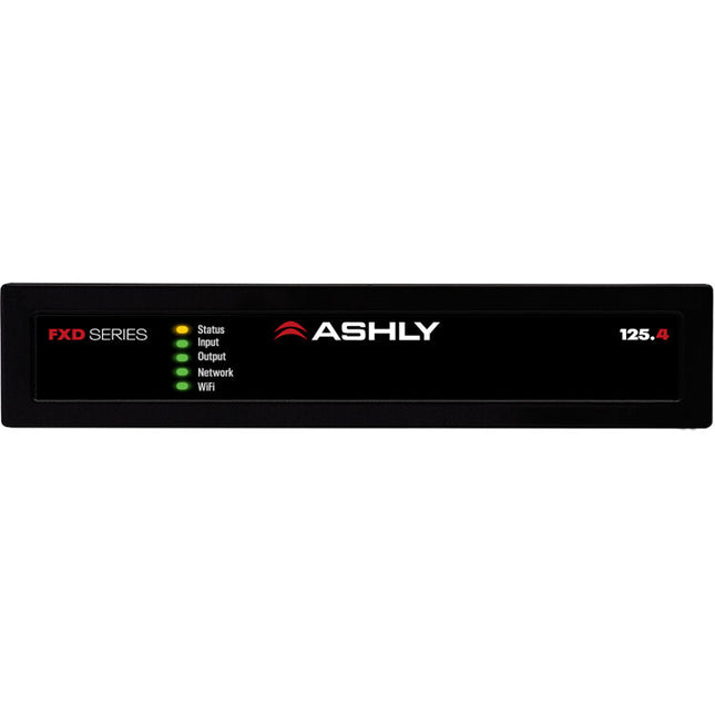Ashly FXD125.4 Amplificador de Red con Dante 125W por Canal 1 RU 1/2 Rack