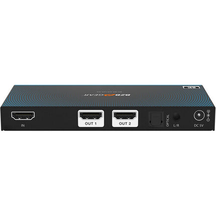 BZBGEAR 1x2 Divisor HDMI 2.1 48 Gb/s 8K60 4K120 con Audio De-Embedder