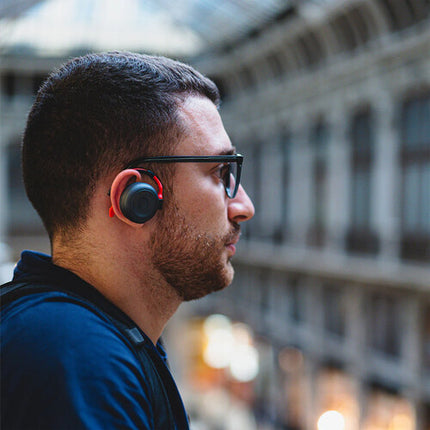 ADV. Spider Auriculares Inalámbricos On-Ear Bluetooth 5.2 28h Negro