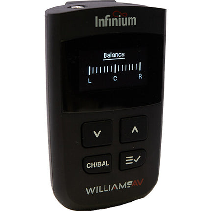 Williams Sound Infinium Sistema Audio Inalámbrico 4 Receptores 4 Auriculares 6 Bahías Cargador