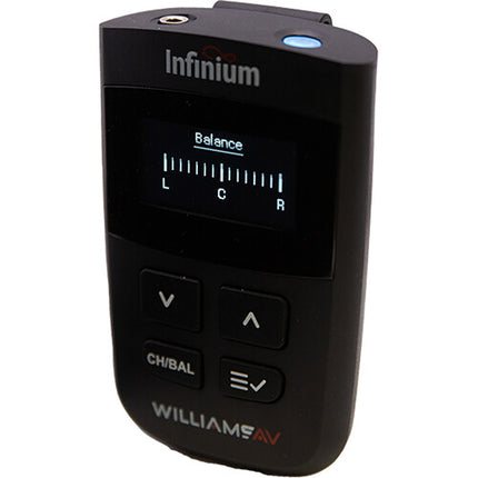 Williams Sound Infinium Sistema Audio Inalámbrico 4 Receptores 4 Auriculares 6 Bahías Cargador