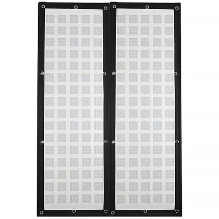 GVM ZipTile Z200B Panel LED Bi-Color 1x3 5910 Lux 2700-6800K con Controlador externo