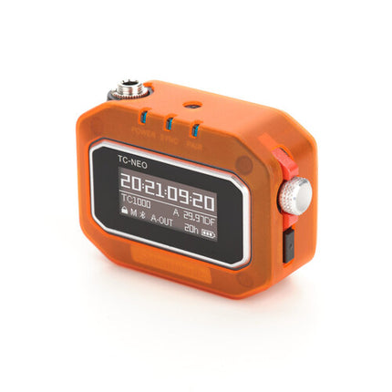 Saramonic TC-NEO Generador de Código de Tiempo Bluetooth 2.4 GHz con Pantalla OLED y Control Remoto